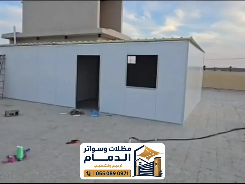 بناء مجالس ساندوتش بنل الدمام التكلفة والمميزات والمدة 4 تركيب ملحق سندوتش بنل بالدمام